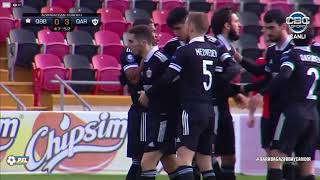 Qarabag FC 30 Gabala All Goals ● Azerbaijan Cup ● Patrick Andrade Double [upl. by Nnaacissej]