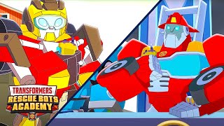 Transformers Rescue Bots Academy  S01 E49  Kid’s Cartoon  Transformers Junior [upl. by Blanchette]