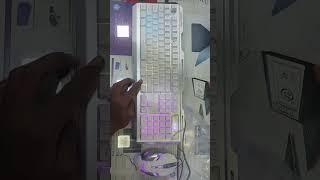 Zebronics Transformer Keyboard  White RGB💥FIRSTLOOK💥gamingpc keyboard rgbkeyboard transformers [upl. by Eibot]