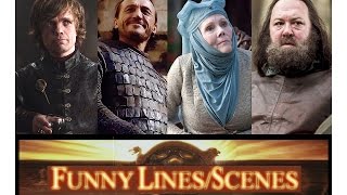 Best of Game of Thrones Funny Lines feat Tyrion Bronn Robert Baratheon etc [upl. by Nosahc]