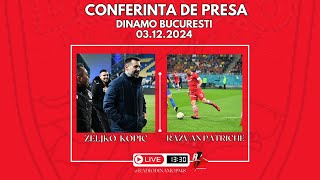 Conferință de presă premergătoare duelului Metalul Buzău  Dinamo [upl. by Kinnie134]