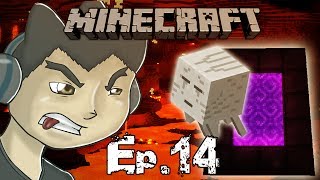 F THE NETHER  Minecraft  Ep14 [upl. by Nwahsyd]