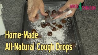 Home Made All Natural Cough Drops  Home Made Cold amp Flu Remedy  Throat Lozenges [upl. by Sheree301]