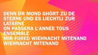 Migros Weihnachten  Ensemble  Songtext [upl. by Ner]