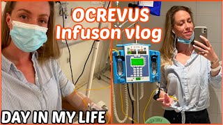 WHAT TO EXPECT  1ST OCREVUS INFUSION  LIVING WITH RELAPSING REMITTING MULTIPLE SCLEROSIS [upl. by Hamish]