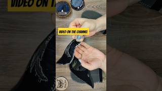 How to make the top of the slippers correctlyshorts oldjeans sewing diy misovadenimslippers [upl. by Notfilc]