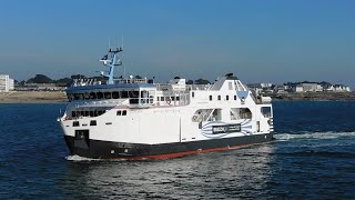 Arrivée de LÎLE DE GROIX à Quiberon [upl. by Aneliram]