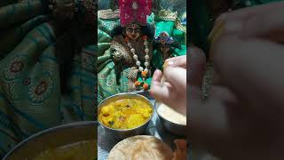 Bhagwan ko Bhog kese lagana chaiye shortvideo vashnavi creation [upl. by Doralynn]