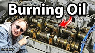 How to Fix a Car Engine that Burns Oil for 10 Bucks [upl. by Nilok]