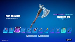 How To Get Leviathan Axe Pickaxe NOW FREE In Fortnite FREE Leviathan Axe Harvesting Tool [upl. by Gerger]