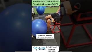 Neuromuscular and Muscular Electrical Stimulation NMES Contact  Dr Rajat Pandit physiopractor [upl. by Valenza]