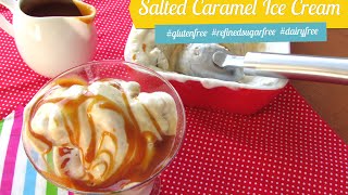 Salted Caramel Ice Cream paleo refinedsugarfree [upl. by Hodges]