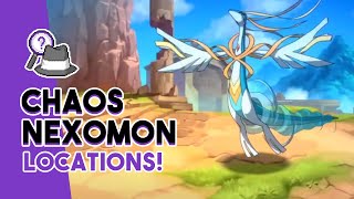 Every Chaos Nexomon Location  All Disc Locations  Nexomon Extinction Abyssals [upl. by Aenaj]