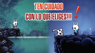 LAS DECISIONES MÁS DURAS QUE TOMARÁS EN HOLLOW KNIGHT y sus consecuencias  LOGROS [upl. by Leinahtam]