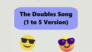 Add by Doubles Song 15 Version  Addition Facts Song  Mathically Genius [upl. by Kristyn]