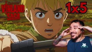 THORFINN FIGHTS ASKELADD FIRST TIME REACTING Vinland Saga I Episode 5 Reaction [upl. by Judie]