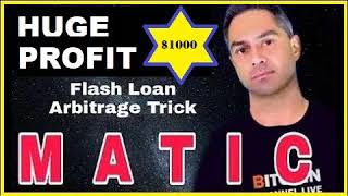 🚀 The Ultimate Polygon MATIC Flash Loan Arbitrage Guide How to Earn 1000Day with 100X Returns [upl. by Deuno]