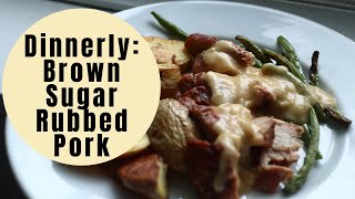 Dinnerly  Brown Sugar Rubbed Pork  Product Review [upl. by Norwood]