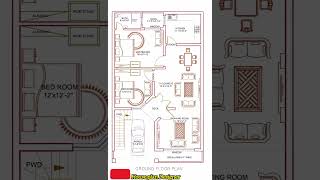 4Marla Beautiful House House Plan DesignerHow to create House planhow [upl. by Lananna]