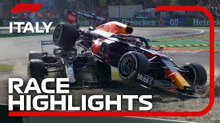 Race Highlights  2021 Italian Grand Prix [upl. by Siseneg]