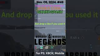 Nov06 49 WOWs Legends🎁BONUS CODE🎁  Racing Event [upl. by Ashatan]