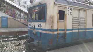 Hyderabad MMTS Train Departure at Begumpet [upl. by Hannala]