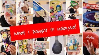 What I bought from Malaysia  Shopping Haul [upl. by Sherm966]