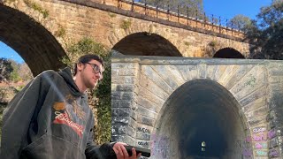 I Checked Out Pictons Most Haunted Spots  Ghost Hunting At Stonequarry Creek and Picton Tunnel [upl. by Ailahtan]