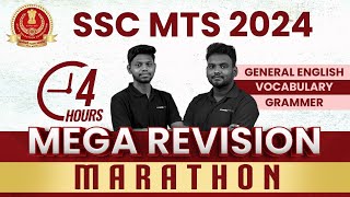 SSC MTS 2024  4 HOURS  MEGA REVISION MARATHON  VERANDA RACE [upl. by Edgell]