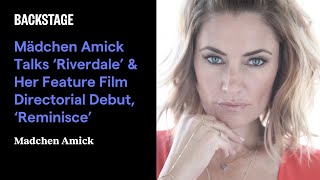 Mädchen Amick Riverdale Rapid Fire with Alice Cooper [upl. by Nonnel986]