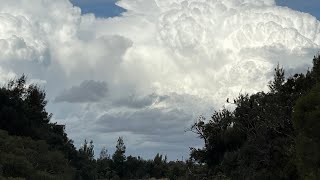 Developing Cumulonimbus Clouds Perth [upl. by Auburn]