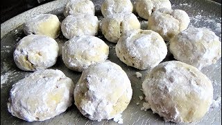 Walnut snowball cookies  Christmas Cookies [upl. by Annah]