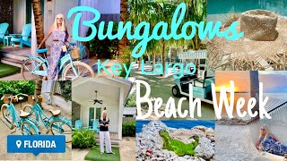 Bungalows Resort Key Largo  Ultimate Florida Beach Getaway amp Travel Vlog  The Style Chase [upl. by Nonnaer]