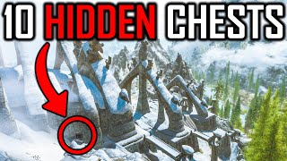 SKYRIM  10 Hidden Chests You Probably Didnt Find 1 [upl. by Iralav]