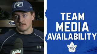 Maple Leafs Media Availability  Pregame at Detroit Red Wings  December 14 2024 [upl. by Ness274]