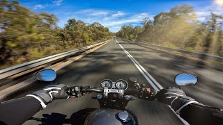 Afternoon Cruise  Triumph Speed Twin 1200  Pure Sound  4k  Motovlog [upl. by Patin]