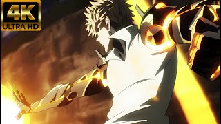 Saitama vs Genos 4K  One Punch Man S1 EP5 [upl. by Notpmah]