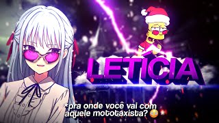 BEAT DA LETIȻIA  Pra ɵnde vɵcê vai com ɑquele motɵtaxistɑ  FUNK REMIX by Canal Sr Nescau [upl. by Akimit804]