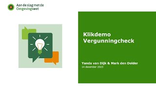 Klikdemo vergunningcheck [upl. by Lomasi681]