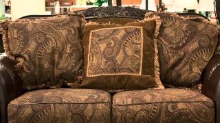 Ashley Fresco Antique Loveseat [upl. by Aisekal]