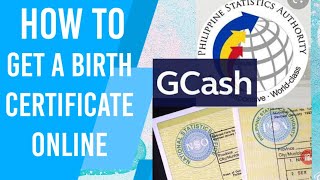 HOW TO GET A BIRTH CERTIFICATEPSAAUTHENTICATEDGCASH [upl. by Uolymme788]