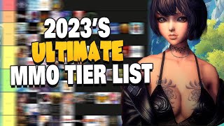 The Ultimate MMORPG Tier List  2023 [upl. by Adkins104]