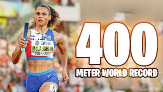 Sydney McLaughlin Wins Gold and Sets 400 Meter World Record [upl. by Zora]