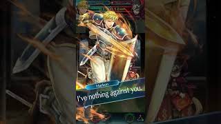 Harken Critical Quotes  Fire Emblem Heroes Shorts Nintendo FireEmblem [upl. by Jeanelle592]