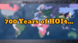 I Left HOI4 Running For 336 Hours  Timelapse [upl. by Lebasi]