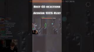 Best GD reactions  AeonAir 100 Rust gd geometrydash [upl. by Llerraf]