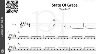 State Of Grace ♪ Taylor Swift  Partitura [upl. by Rutger817]