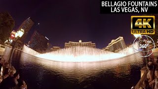 VR 360 Bellagio Fountains Las Vegas  GoPro Omni VR 360 [upl. by Supple353]