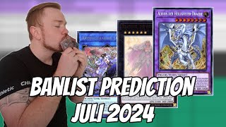 YuGiOh Banlist Prediction Juli 2024 [upl. by Hong748]