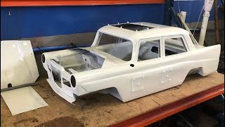 ONE OF A KIND MUST SEE Wolseley 1560 pedal car conversion petrol rc banger racing build 5th scale [upl. by Paget]